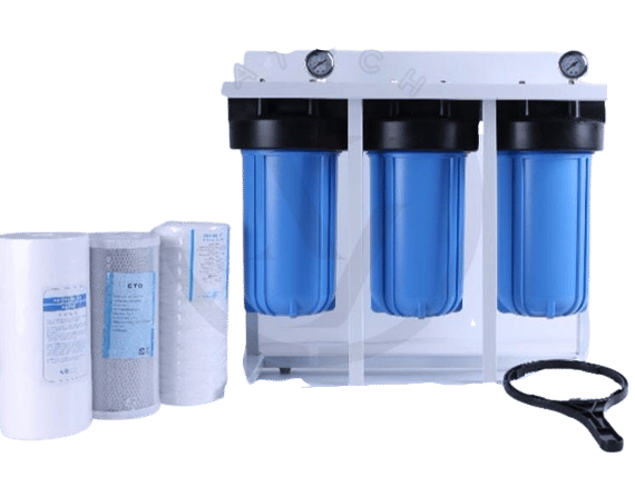 Big Blue Jumbo 10 Triple Stage Whole House Water Filtration System image
